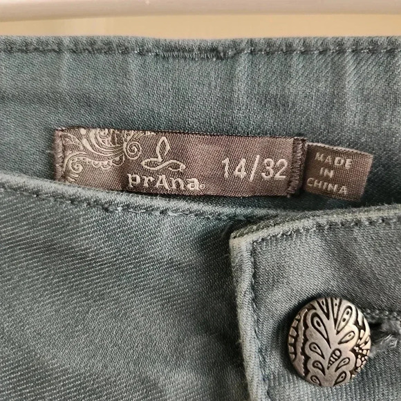 Prana Carlotta Cropped Pants size 14/32 - Picture 2 of 10